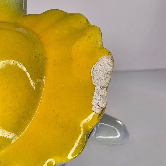 Evan K Shaw American Pottery Disney Dumbo Bonnet Figurine Elephant 5.5" *Chipped - Picture 7 of 9